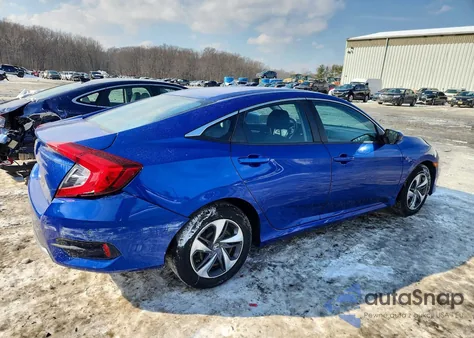 2020 Honda Civic Lx from USA, damaged, VIN 2HGFC2F64LH512421